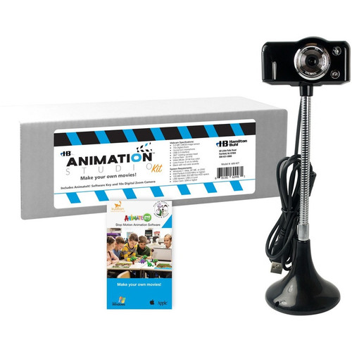 Hamilton Buhl STEAM Education, Animation Studio Kit For Stop Motion Animation - ABS Plastic (Fleet Network)