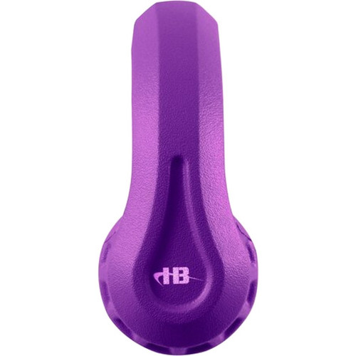 Hamilton Buhl Flex-Phones Single-Construction Foam Headphones - Purple - Stereo - Mini-phone (3.5mm) - Wired - 32 Ohm - 20 Hz to 20 - (KIDS-PPL)
