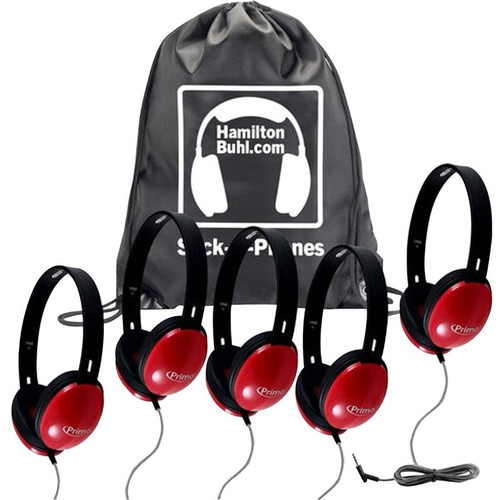 Hamilton Buhl Sack-O-Phones Headphone - Stereo - Mini-phone (3.5mm) - Wired - 32 Ohm - 50 Hz to 20 kHz - Over-the-head - Binaural - - (Fleet Network)