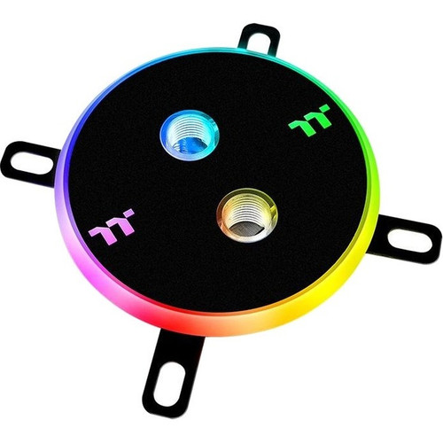 Thermaltake Pacific W4 Plus CPU Water Block - Liquid Cooler - 4-Pin Molex - Compatible Intel Socket: R4 LGA-2066, R LGA-2011, LGA H H2 (Fleet Network)