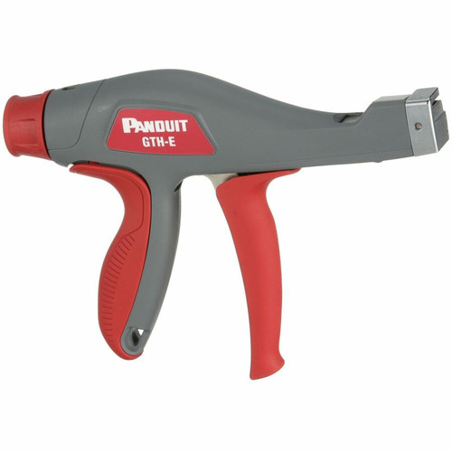 PanZone GTH-E Cable Tie Hand Tool, Dark Gray, Red, 7.8x1.28" , PK1 - 7.80" (198.12 mm) Length - Dark Gray - Plastic, Resin - 11.90 oz (GTH-E)