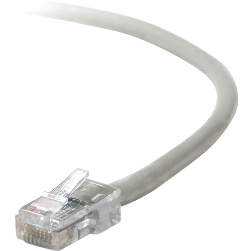 Belkin CAT5e Patch Cable - RJ-45 Male - RJ-45 Male - 3.05m - Gray (Fleet Network)