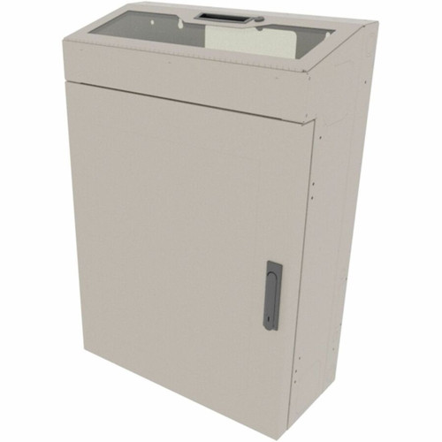 Middle Atlantic VWM Series 4RU Low Profile Wall Rack Plexi Top - Putty - 4U Rack Height x 19" (482.60 mm) Rack Width x 36" (914.40 mm) (Fleet Network)