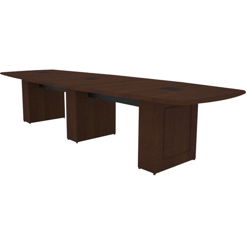 Middle Atlantic Pre-Configured T5 Series, 12' Klasik Style Conference Table - Scarlett Cherry Veneer Boat Top - Scarlett Cherry Veneer (Fleet Network)