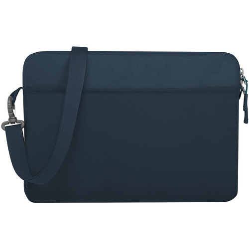 STM Goods Blazer Carrying Sleeve For 15 Inch Notebook With Foam Interior Dark Navy Material Case STM-114-191P-02