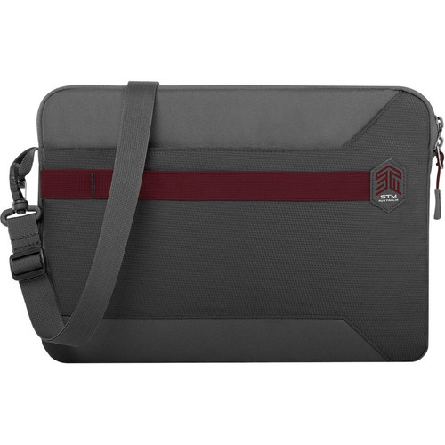 STM Goods Blazer Carrying Case (Sleeve) for 15" Notebook - Granite Gray - Foam Interior Material (Fleet Network)