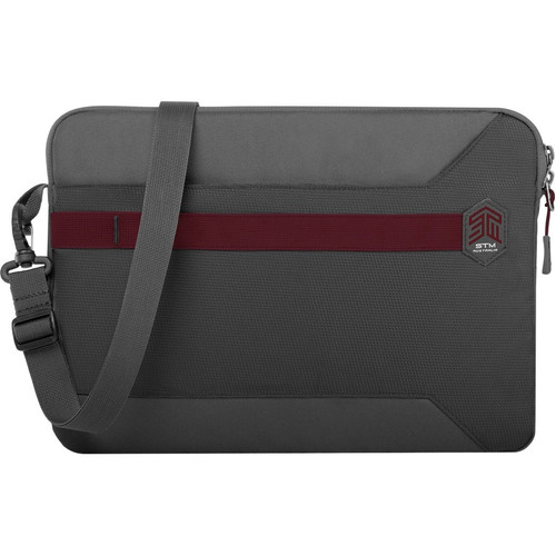 STM Goods Blazer Carrying Case (Sleeve) for 13" Notebook - Granite Gray - Foam Interior Material (Fleet Network)