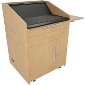 Middle Atlantic L5-FS-HB5 Flip Up Shelf - Sota Style - Highline HPL Finish for L5 Series Lecterns
