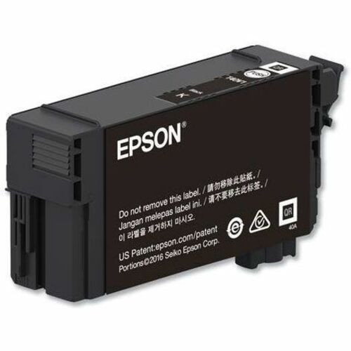 Epson UltraChrome XD2 T40V Original Standard Yield Inkjet Ink Cartridge - Black - 1 Pack - Inkjet - Standard Yield - 1 Pack (Fleet Network)