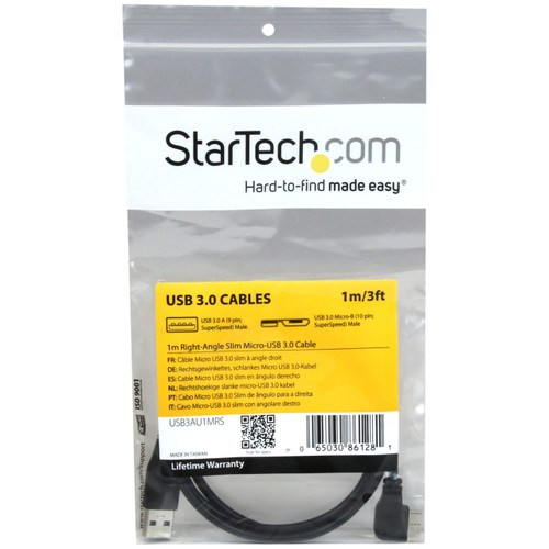 StarTechcom_1m_3_ft_Slim_Micro_USB_30_Cable_-_MM_-_USB_30_A_to_Right-Angle_Micro_USB_-_USB_31_Gen_1_5_Gbps_-_33_ft_USB_Data_-_USB3AU1MRS