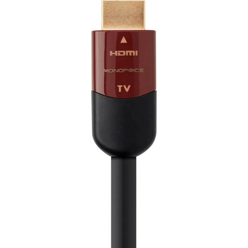 Monoprice Ultra HDMI Audio/Video Cable - 25 ft (7.62 m) HDMI A/V Cable for Audio/Video Device, TV, PlayStation, Xbox, Satellite HDTV, (12735)