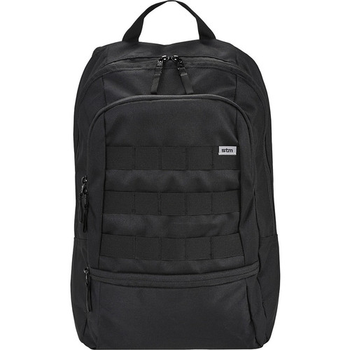 STM Goods Ace Carrying Case (Backpack) for 15" Notebook - Black - Polyester Body - Logo - 18.90" (480.06 mm) Height x 13.70" (347.98 x (Fleet Network)
