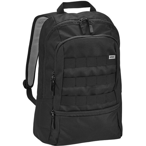 STM Goods Ace Carrying Case (Backpack) for 15" Notebook - Black - Polyester Body - Logo - 18.90" (480.06 mm) Height x 13.70" (347.98 x (Fleet Network)