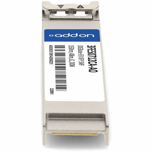 AddOn 3FE50712CA-AO XFP Transceiver - 10GBase-ER - LC - Single-mode - 1550nm - 40km - DOM - TAA Compliant