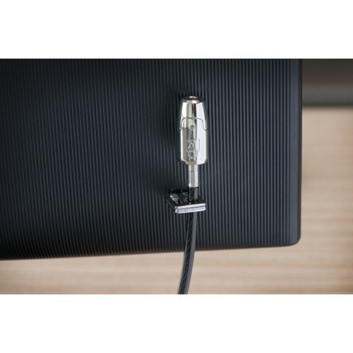 Kensington K64425M Desktop & Peripherals Locking Kit 2. 0 - Master Keyed - 8 ft - 2. 44 m Cable - Carbon Steel - Plastic