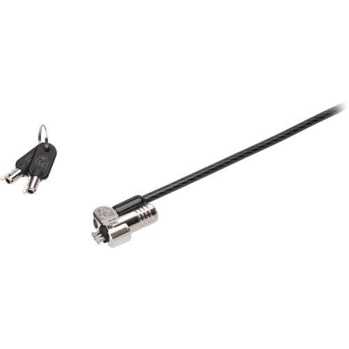 Kensington K64445M NanoSaver Keyed Laptop Lock - Master Keyed - 5. 9 ft Cable - Black Carbon Steel - For Notebook & Tablet