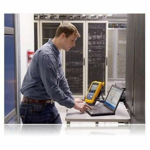 Fluke Networks OptiFiber Pro OFP2-100Q/GLD INT Cable Tester - Cable Testing, Network Troubleshoot - 7.2V - Battery Rechargeable - Ion (OFP2-100Q/GLD INT)