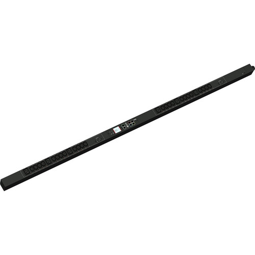 Raritan PX3-5870V-C5 Monitored 30-Outlet PDU - 5 kVA - 230 V AC - NEMA L6-30P - 24x C13 - 6x C19 - Vertical 0U Rack