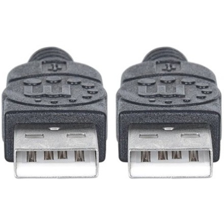 Manhattan Hi-Speed USB A Device Cable - 3.3 ft (1 m) USB Data Transfer Cable for Notebook, Hub, Computer, MAC - First End: 1 x USB 2.0 (353892)