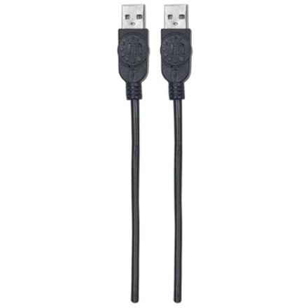 Manhattan Hi-Speed USB A Device Cable - 3.3 ft (1 m) USB Data Transfer Cable for Notebook, Hub, Computer, MAC - First End: 1 x USB 2.0 (353892)