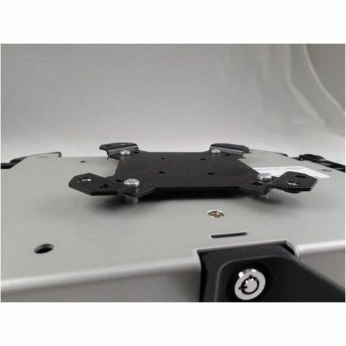 Havis Mounting Plate for Docking Station - Black Powder Coat - 75 x 75, 100 x 100 - VESA Mount Compatible - Rugged - Steel (C-ADP-113)