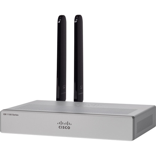 Cisco C1101-4PLTEP Router - 5 Ports - Management Port - Gigabit Ethernet - Desktop, Rack-mountable (C1101-4PLTEP)