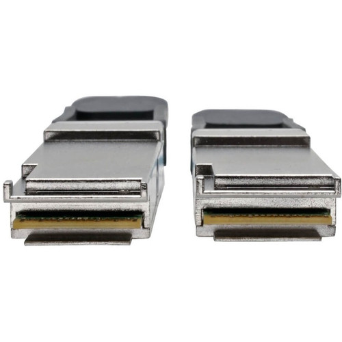 Tripp Lite series QSFP+ to QSFP+ Active Optical Cable - 40Gb, AOC, M/M, Aqua, 20 m (65.6 ft.) - 65.6 ft (19.99 m) Fiber Optic Network (N28F-20M-AQ)