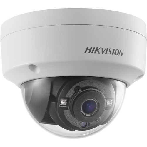 Hikvision Turbo HD DS-2CE57D3T-VPITF 2 Megapixel HD Surveillance Camera - Color, Monochrome - Dome - 98.43 ft (30 m) - 1920 x 1080 - 6 (Fleet Network)