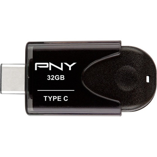 PNY Elite Type-C USB 3.1 Flash Drive - 32 GB - USB 3.1 Type C - 1 Year Warranty (Fleet Network)