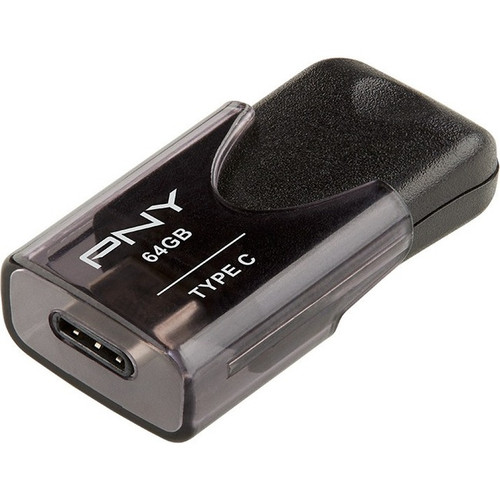 PNY Elite Type-C USB 3.1 Flash Drive - 64 GB - USB 3.1 Type C - 1 Year Warranty (Fleet Network)