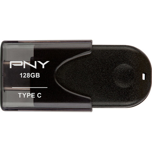 PNY Elite Type-C Compact USB 3.1 Flash Drive Portable High Compatibility Storage 128 GB P GE Warranty Year P-FD128TBAT4TC31-GE