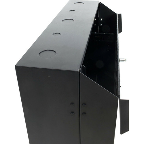 Rack Solutions Black Wall Mount For Network Gear Patch Panel Server UPS Switch Support 150 Lb Load Capacity G 180-5282