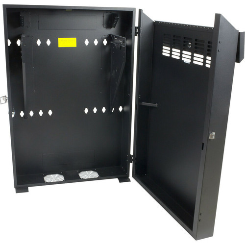 Rack Solutions Black Wall Mount For Network Gear Patch Panel Server UPS Switch Support 150 Lb Load Capacity G 180-5282