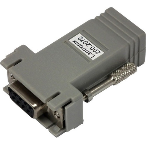 Lantronix Accessory, RJ45 to DB9F DTE Adapter, SLC, EDSxPR, EDSxPS, Connection To DB9M DCE - RJ-45 Network - 9-pin DB-9 Serial Female (Fleet Network)