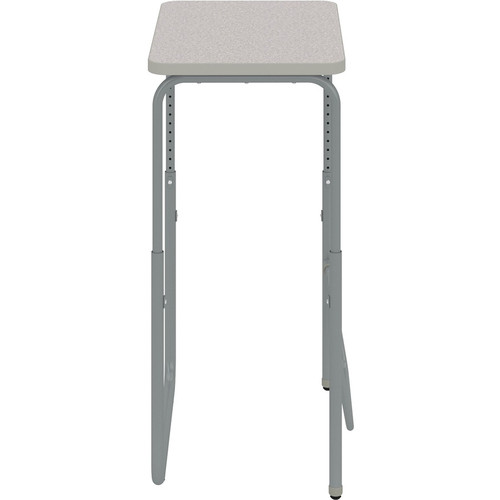 Safco AlphaBetter 2.0 Height - Adjustable Student Desk with Pendulum Bar 29"-43" - Gray Nebula Rectangle Top - 200 lb (90.72 kg) - - - (Fleet Network)