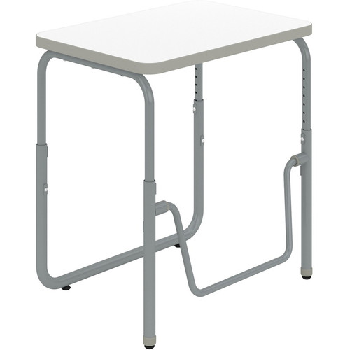 Safco AlphaBetter 2.0 Height - Adjustable Student Desk with Pendulum Bar 22"-30" - Rectangle Top - 200 lb (90.72 kg) Capacity - Height (Fleet Network)