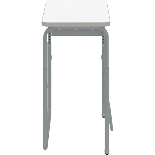 Safco AlphaBetter 1224DE Student Desk - Rectangle Top - 200 lb (90.72 kg) Capacity - Height Adjustable - 29" (736.60 mm) to 43" mm) - (Fleet Network)