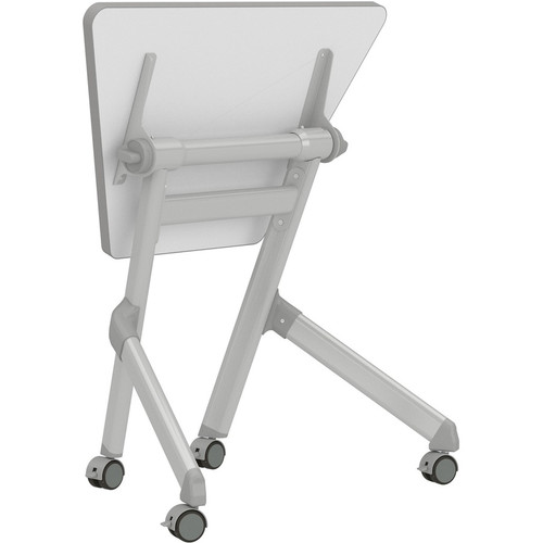 Safco Learn Nesting Trapezoid Desk - Trapezoid, Laminated Top - Four Leg Base - 4 Legs - 200 lb (90.72 kg) Capacity - 32.8" (833.88 x (1226DE)