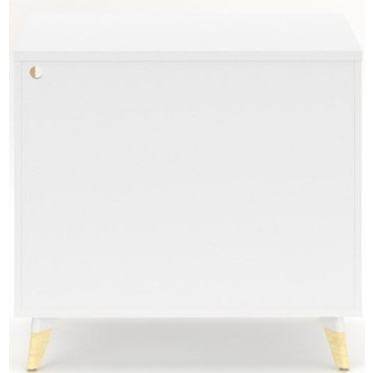 Safco Resi Open Storage - 33.7" (857 mm) Height x 36" (914.40 mm) Width x 19.8" (503.94 mm) Depth - 1 Shelve(s) - 1 Adjustable - Knife (RESCAB36WH)