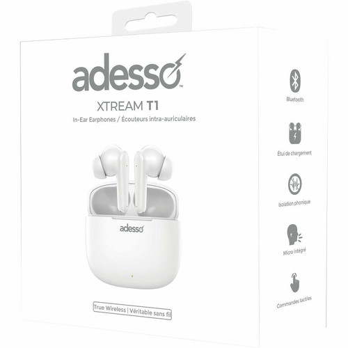 Adesso Xtream True Wireless Stereo Earbuds Built-in Microphone Bluetooth And Ft Hz To M Xtream T1 Xtream T1 Xtream T1