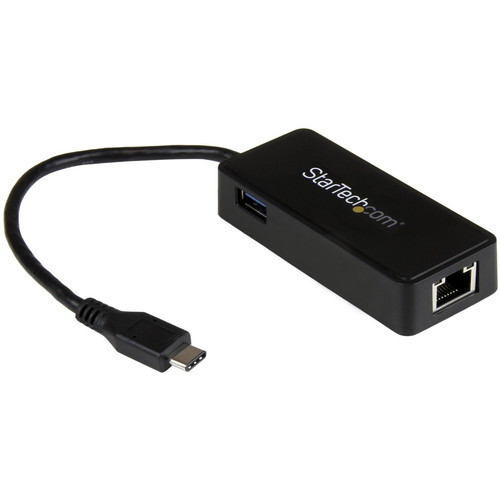 StarTech.com USB-C to Ethernet Gigabit Adapter - Thunderbolt 3 Compatible - USB Type C Network Adapter - USB C Ethernet Adapter - Use (Fleet Network)