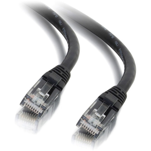C2G 15 ft Cat6 Snagless UTP Unshielded Network Patch Cable - Black - 15 ft Category 6 Network Cable for Network Device - First End: 1 (Fleet Network)
