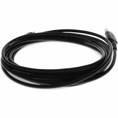 AddOn 3m (9.8ft) USB C Male to USB A 2.0 Male Sync and Charge Cable Black - 9.8 ft (3 m) USB-C/USB-A Data Transfer Cable for MacBook, (USBC2USB3MB)