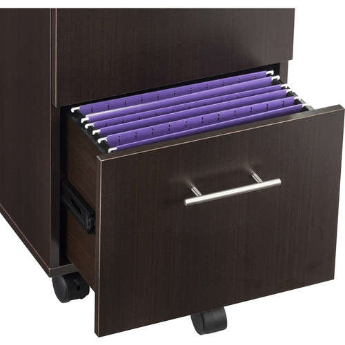Safco Medina Laminate Mobile File/File Pedestal - 26.8" (679.45 mm) Height x 15.5" (393.70 mm) Width x 18" (457.20 mm) Depth - Total 2 (MNFFLDC)