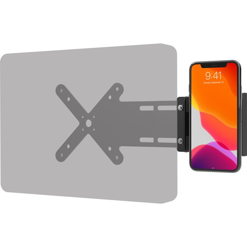 CTA Digital Adjustable Card Reader Holder with VESA Plate (Black) - 4.60" (116.84 mm) Height x 12.50" (317.50 mm) Width x 0.30" (7.62 (ADD-CRHVESAB)