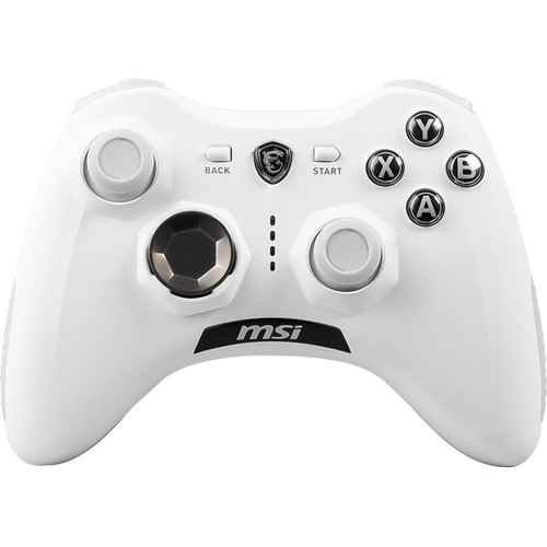 MSI GC30 V2 WHITE Gaming Pad - Cable, Wireless - USB - Android, PC - 6.6 ft Cable - White (Fleet Network)
