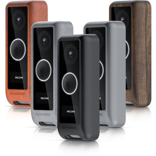 Ubiquiti G4 Doorbell Cover - For Ubiquiti Doorbell - Wood - Polycarbonate (PC) (UVC-G4-DB-COVER-WOOD)
