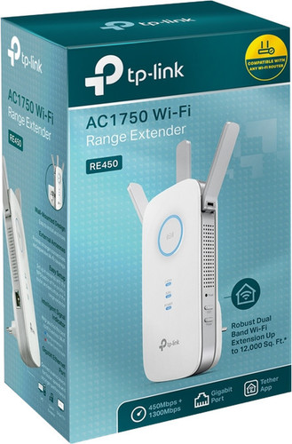 TP-LINK_RE450_IEEE_80211ac_171_Gbits_Wireless_Range_Extender_-_240_GHz_5_GHz_-_1_x_Network_RJ-45_-_Ethernet_Fast_Ethernet_-_RE450