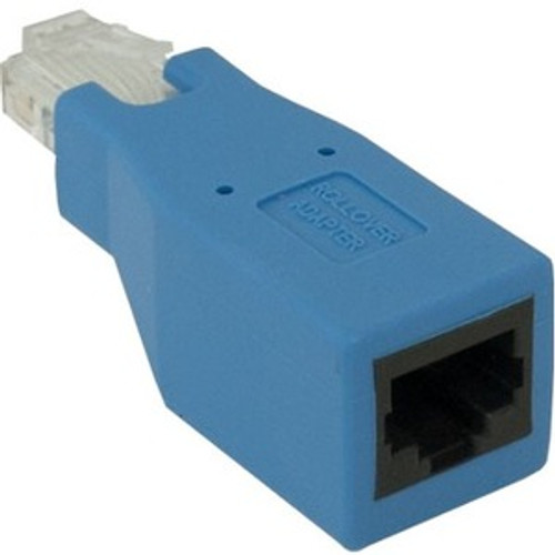 CradlePoint Rollover Adapter for RJ45 Ethernet Cable M/F - 1 x RJ-45 Male Network - 1 x RJ-45 Female Network - Blue (Fleet Network)