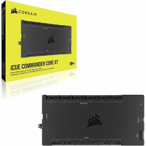 Corsair iCUE COMMANDER CORE XT Smart RGB Lighting And Fan Speed Controller Advanced PC Management CL-9011112-WW